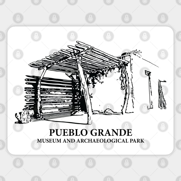 Pueblo Grande Museum and Archaeological Park Magnet by Lakeric